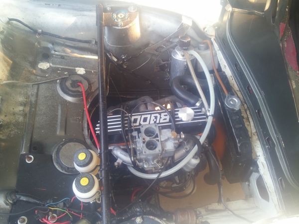Fossa's spare engine fitted